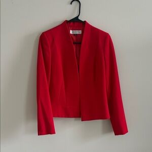 Tahiti Bright Red Women's Blazer Suit Jacket